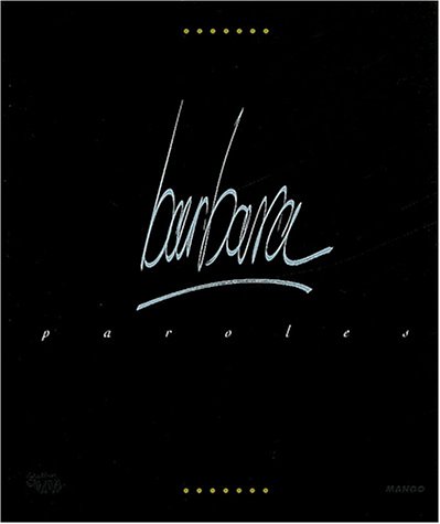 Barbara : paroles