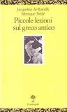 Image de Piccole lezioni sul greco antico