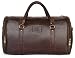 The Clownfish Unisex Premium Leatherette Travel Duffle Weekender Bag (Brown) RS.1290.00