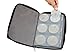 Bundle Monster Nail Stamp Stamping Plate Zippered Synthetic Leather Case Plates Holder Organizer