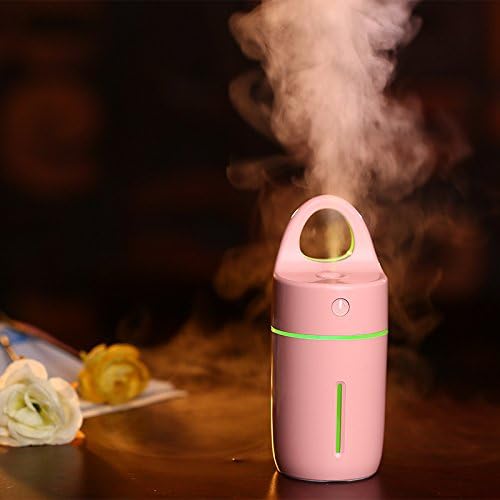 Creative magic cup humidifier life anion beauty moisturizer mini usb car air humidifier , pink