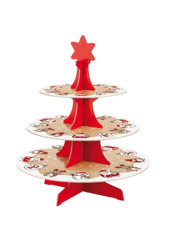 Preisvergleich Produktbild 3-Tier-Kuchen stehen DELÍCIA, Winter Motive