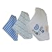 Lovely Feeding Bandana Bibs for Babies and Toddlers Set of 3( I love daddy)