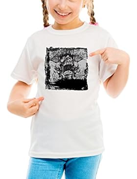 Billion Group | Punk Musician Skulls Collection Girls Classic Crew Neck T-Shirt