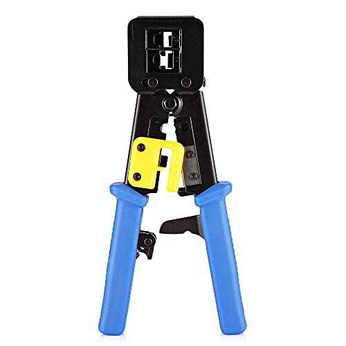 Preisvergleich Produktbild ZhangHongJ,Netzwerk-Reparatur-Werkzeug für Druckklemmen Für 6P / 8P / RJ45 / RJ12 / RJ11-Steckverbinder(Color:Multi)
