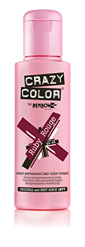 4 x Crazy Colour Ruby Rouge by Renbow by Crazy Color