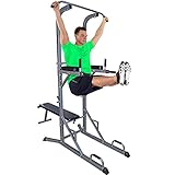 Stabilität: Vierkantrohr aus Stahl 50 x 50 mm und die durchdachte Konstruktion sorgen für sehr gute Stabilität und somit für ein angenehmes und sicheres Training