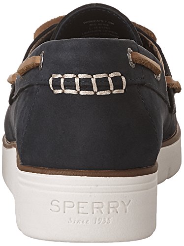 Sperry Top-Sider Women’s Azur Cora Nubuck Boat Shoes, Blue (Navy), 6 UK 39.5 EU