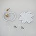 Produktbild ScorPi B+ und weisse Camlot für Raspberry Pi Model B+ / RPi 2 Model B / RPi 3, flexibler Halterung und Schutzlederbeutel für Kamera Raspberry Pi