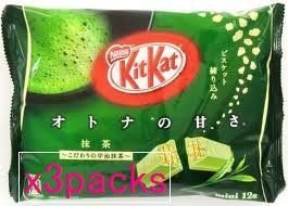Preisvergleich Produktbild Japanese Kit Kat - Maccha Green Tea Bag 4.91 oz by Nestle [Foods]