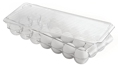 InterDesign 72930EU Kühlschrank-Boxen Eierdose, Groß, Durchsichtig - 7