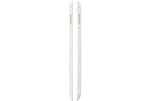 Santa Cruz Slimline HSR - Rieles para monopatín, Color Blanco