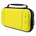 Produktbild Kafuty Tragbare Eva Hartschalen Spielekonsole mit Reisetasche Aufbewahrungsbox Glatte Reißverschlüsse für Nintendo Switch Lite(Gelb)