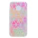 Produktbild Lonchee Moto G5 Hülle,Bunte Muster Weich TPU Handy Hülle Durchsichtig Transparent Etui Cover Case Protective Shell Soft Schutzhülle Telefon Kasten für Moto G5 – Diamant