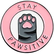 Anstecknadel "Team Toe Beans" Mit Süßer Katzenpfote - Metall & Emaille
