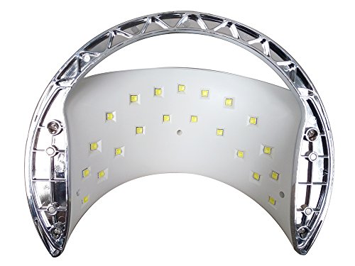Professionelle Dual-Licht 48 UV LED Nagellampe Gelnagellack-Trockner Mit Zeitmesser, Infrarot Sensor FüR Trocknung Fingernagel Zehennagel [EU Plug] - 3