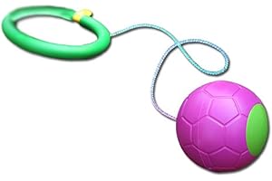 Tianbi Juguete de bola de salto, anillo de salto de tobillo, juego de juguetes de bola de salto, bola de disparo de un solo pie, pelota de salto, equipo de fitness juguetes para niños y niñas