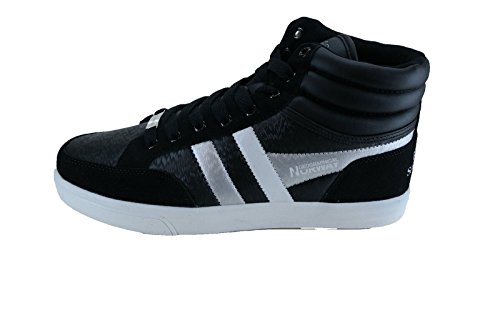 Preisvergleich Produktbild Geographical Norway Herren Schuhe High Knöchelhoch (42, Schwarz)