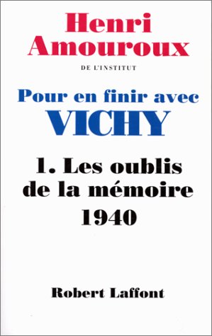couverture de : Pour en finir avec Vichy 1