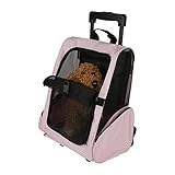Bolsillos extra: bolsillos grandes en ambos lados que te permiten poner alimentos o suministros para mascotas. La parte delantera tiene dos aberturas, conveniente para que las mascotas entren y salgan.