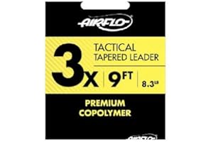AIRFLO TACTICAL MONO TAPERED LEADERS - 7.5'