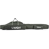 SHUAIGUO 100cm/130cm/150cm Fishing Bag Portable Folding Fishing Rod Reel Bag Fishing Pole Gear Tackle Tool Carry Case Carrier