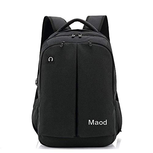 Preisvergleich Produktbild JIAOO Multifunktions Herren Business Daypacks männer Laptop Backpack wasserfest Schulrucksack Groß Nylon Schultasche Notebook Rucksack 15.6 Zoll Mit Multi-Tasche (schwarz)