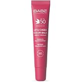 Laboratorios Bab&eacute; - LIP &amp; CHEEK SPF 50 VELVET - Photoprotective Balm