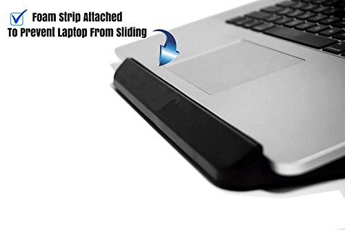 Laptopständer, Laptop Stand Notebookständer Notebook Kühler belüftet verstellbar geeignet für Macbook Air Laptops Notebooks Tablets Bücher, 15,6″, 360° - 8