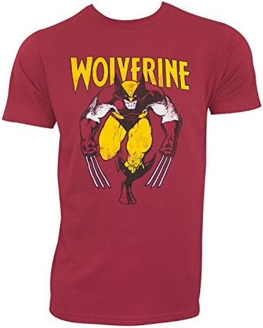 Marvel Comics Wolverine Red T-Shirt X-Large
