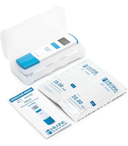 Generisch HI70024P - Soluzione Di Calibrazione 35,00 Ppt Per HI98319 - Confezione 25 Bustine Da 20 Ml