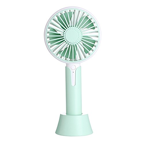 OME&QIUMEI Usb Fan Small Fan Hand To Take Student Dormitory Table Fan Bed Mute Fan Green