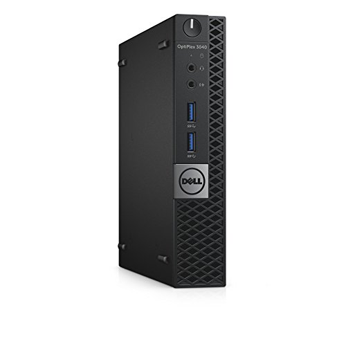 Dell 3040-2765 39,6 cm (15,4 Zoll) Desktop-PC (Intel Core i5-6500T, 4GB DDR3 SDRAM, Win 7 Pro) schwarz