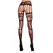 Produktbild MEIbax Clearance sexy frauen dessous die spitzen top - strapse oberschenkel strumpf strumpfhosen (freie Größe, Schwarz)