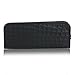 PIXNOR Professional Hairdressing Tool Bag Pouch Barber Scissors Hand Bag (Black)