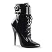 Pleaser Domina-1023 - Sexy extreme Fetisch Stiefel High Heels 36-45, Größe:EU-43 / US-12 / UK-9