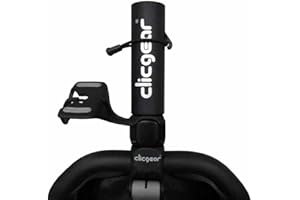 CLICGEAR Porte-parapluie pour chariot, noir