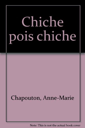couverture de : Chiche pois chiche