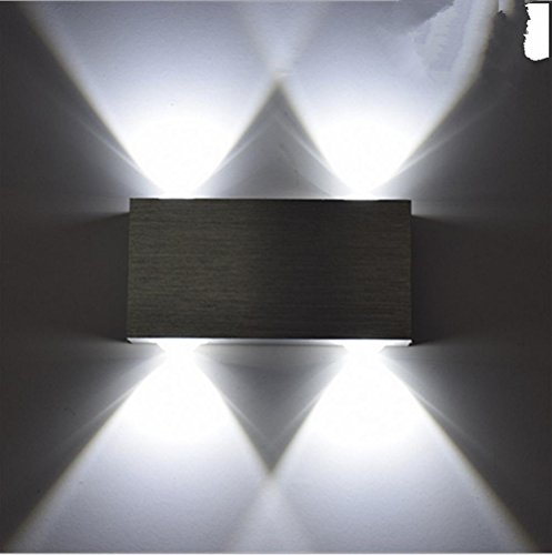 Preisvergleich Produktbild WSND Moderne Aluminium Lampe Flur Schlafzimmer Sprossenwand Kinder Zimmer Wohnzimmer Wandleuchte