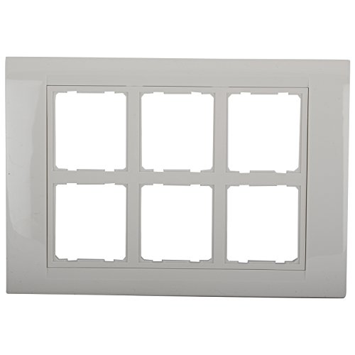 ANCHOR Polycarbonate Roma 12 Module Tresa Plate (Standard Size, White)