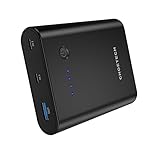 CHOETECH[Quick Charge 3.0]10400mAh Chargeur Portable Avec Double Input Port QC3.0(USB C+Micro-USB) Batterie Externe Power Bank Pour galaxy s8/s8 plus,Galaxy S7/S7 Edge, LG V20/G5, HTC 10 ,Lumia 950xl /950,iPhone 7 Et Plus(Câble Type A Vers Type C Inclus)