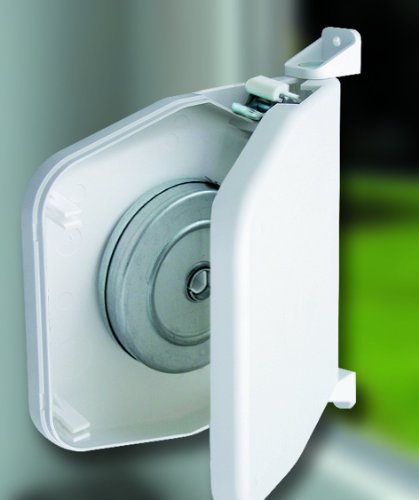 Schellenberg 50151 Aufschraubwickler aufklappbar Mini, weiß - 3