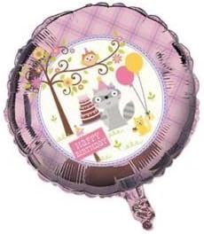 Happi Woodland Girl 18" Foil Balloon