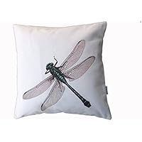 Libellen Kissen, Kissenbezug, 40x40cm, Baumwolle