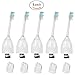 Produktbild u-prime ® Standard Ersatz Bürstenköpfe Kompatibel mit Elektrische Zahnbürste Philips Sonicare HX7022), Baureihe E HX7001 (vollständig geeignet für folgende Philips Sonicare Modelle: Sonicare Essence Sonic, Xtreme, Elite, CleanCare, Advance Modelle 5 zählt (5er Pack).