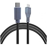 Coverzone Type-C to Mikro USB Kablosu, USB Tip C - Mikro USB OTG Kablosu Erkek - Erkek Şarj Veri İletimi, 1 Metre Kablo (ZR79