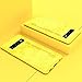 Produktbild SOOCX Kreative Samsung Galaxy s10 case persönlichkeit All Inclusive seitenfarbe Tuch Muster Anti-Fallen Samsung Galaxy s10 Plus case Galaxy s10 Soft Edge Phone case (Color : Yellow, Größe : S10)