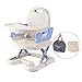 Produktbild Mmyunx Baby Booster Feeding Seat Comfort Faltstoster-Sat mit Tray Baby Plastic Adjustable Dining Chair Safety Table Chair,Blue