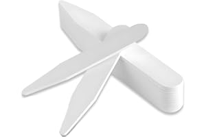 QEQSHQO 30er Set Kragenstäbchen für Herrenhemden, Kragenverstärker aus Stäbchen, perfekten Sitz des Hemdkragens, Vater oder Ehemann