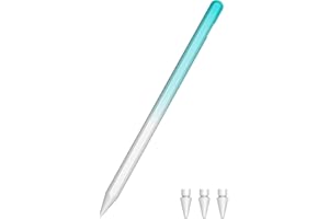 LPUNCD Pencil 1.ª generación para iPad (2018-2024), lápiz para iPad con Carga rápida Palm Rejection Sensibilidad de inclinación, lápiz Capacitivo para iPad Pro M4/Air M2, iPad/iPad Pro/iPad